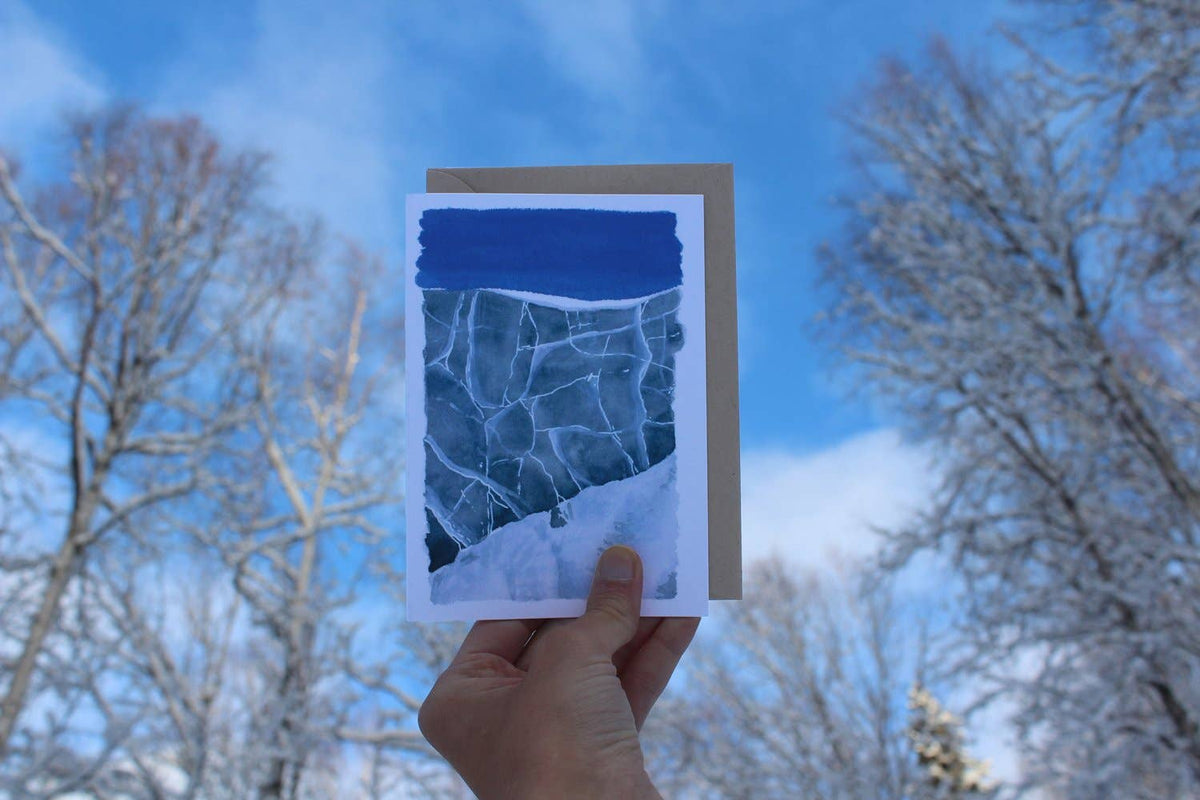 Ice Pack Greeting Cards
