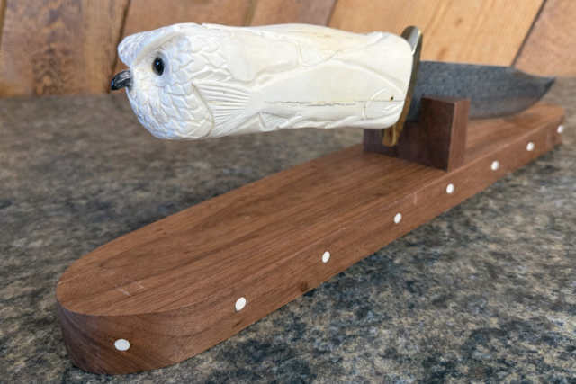 Ivory Handle Bowie Knife