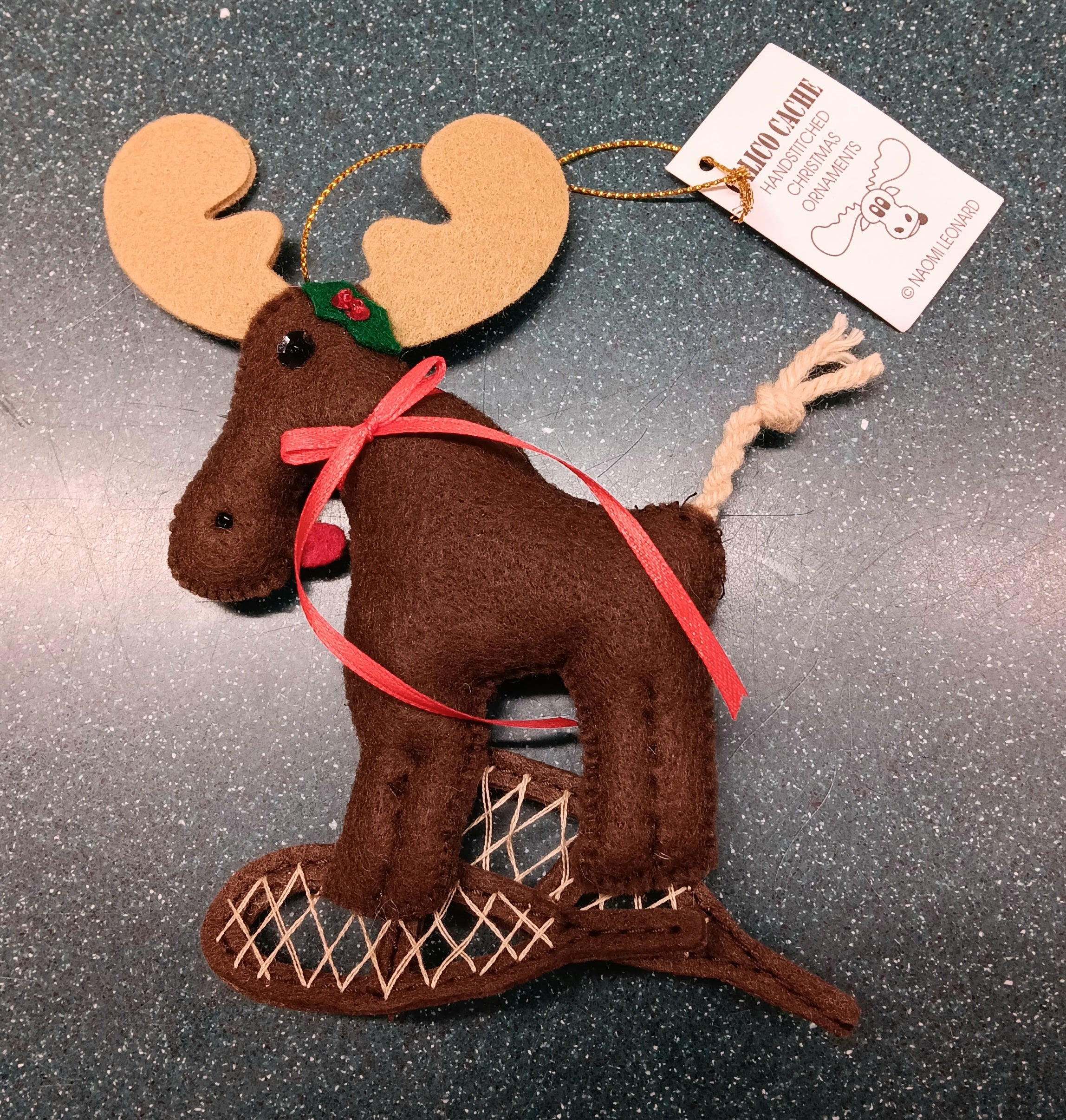 Calico Cache Handstiched Ornaments - Thumbnail 2