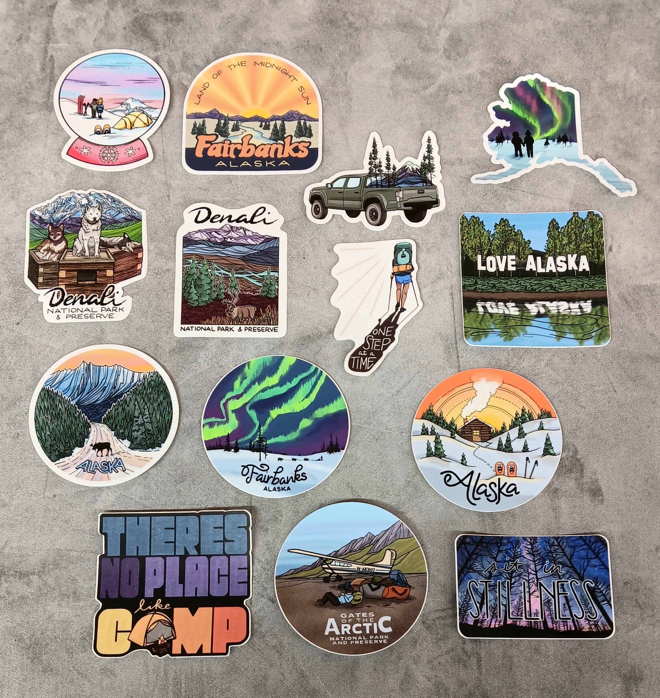 Alaska Cod Sticker Alaska Stickers