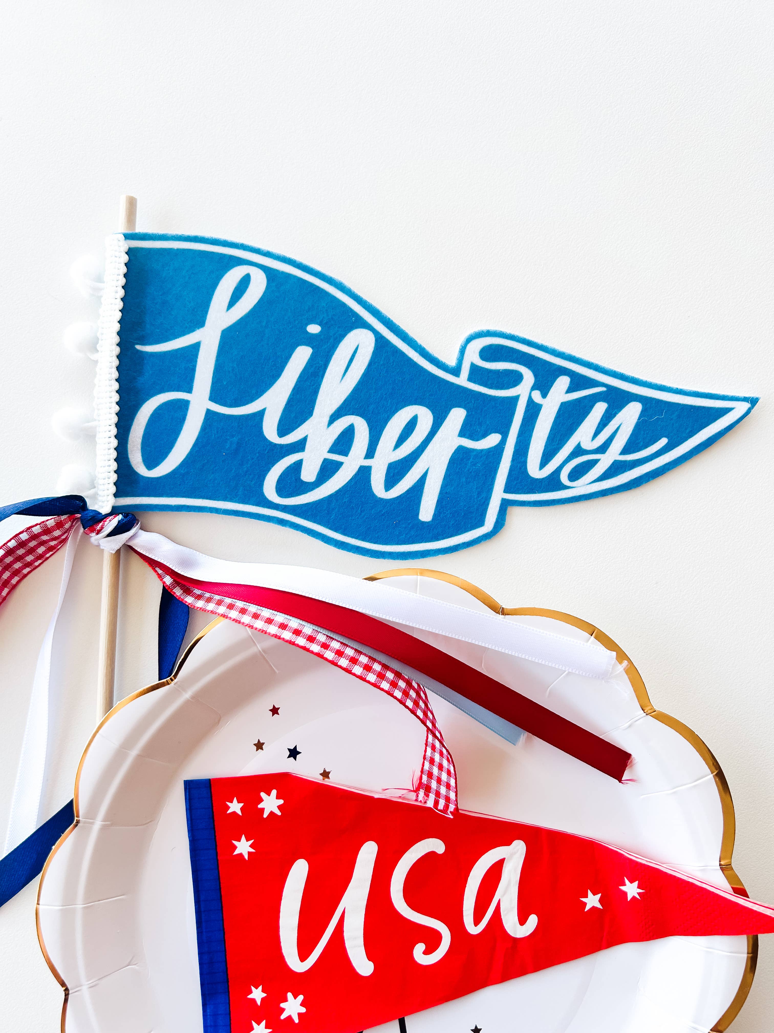 Liberty Pennant Flag