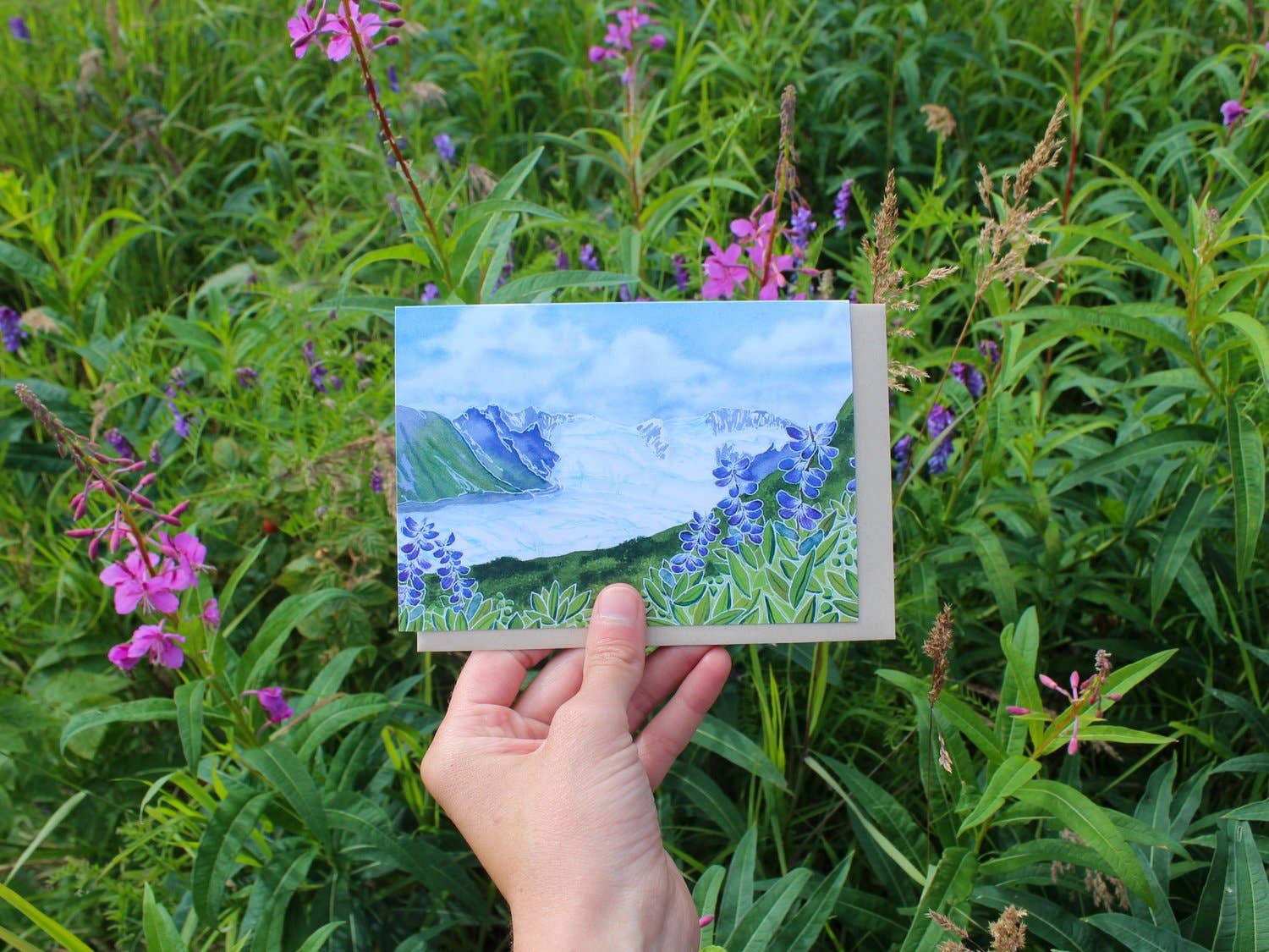Full Bloom Greeting Cards