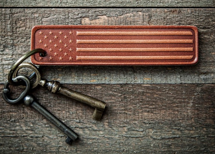 Leather Keychain