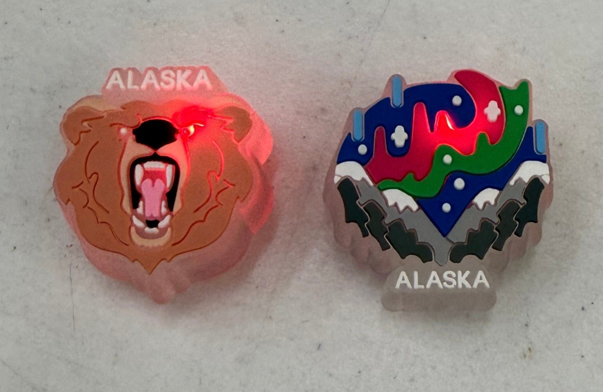 Light Up Croc Charms