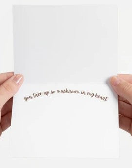Mushroom Card