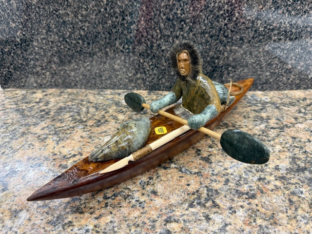 Native Alaskan Soapstone & Wood Carvings