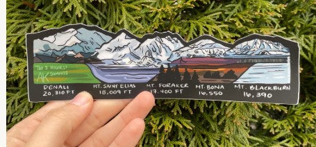 LCW Alaskan Graphic Stickers