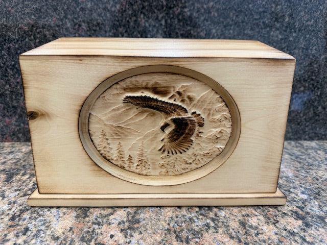 Wood Urn