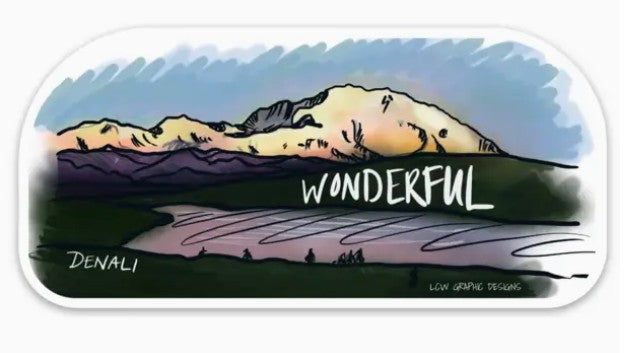 LCW Alaskan Graphic Stickers