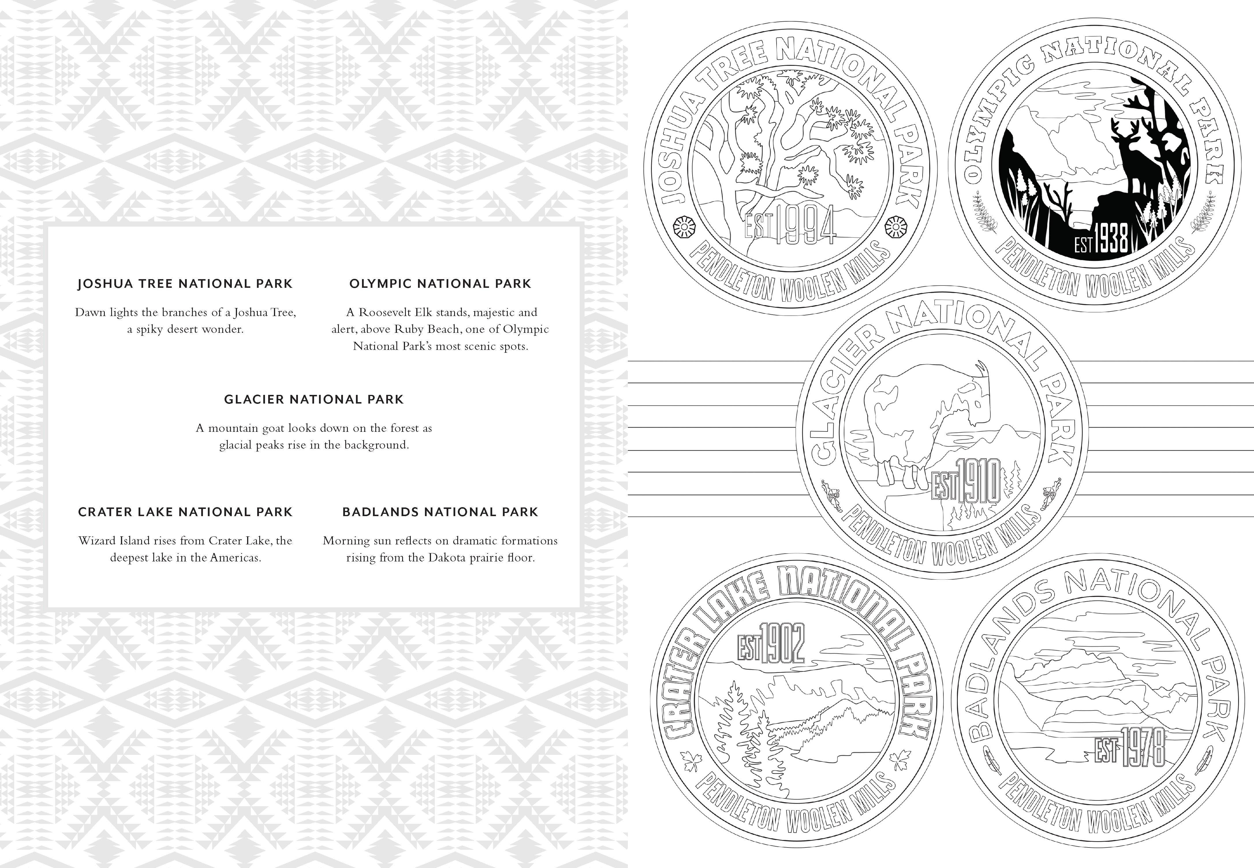 Pendleton Coloring Book