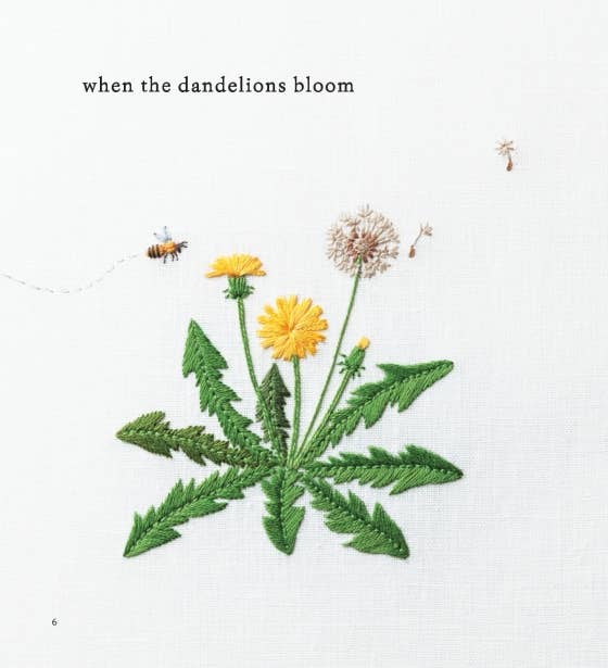 Embroidered Wld Flowers