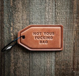 Leather Luggage Tag