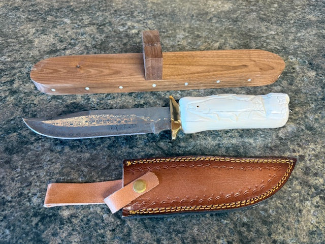 Ivory Handle Bowie Knife