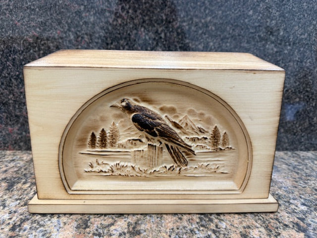 Wood Urn
