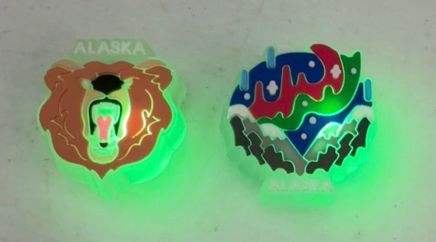 Light Up Croc Charms