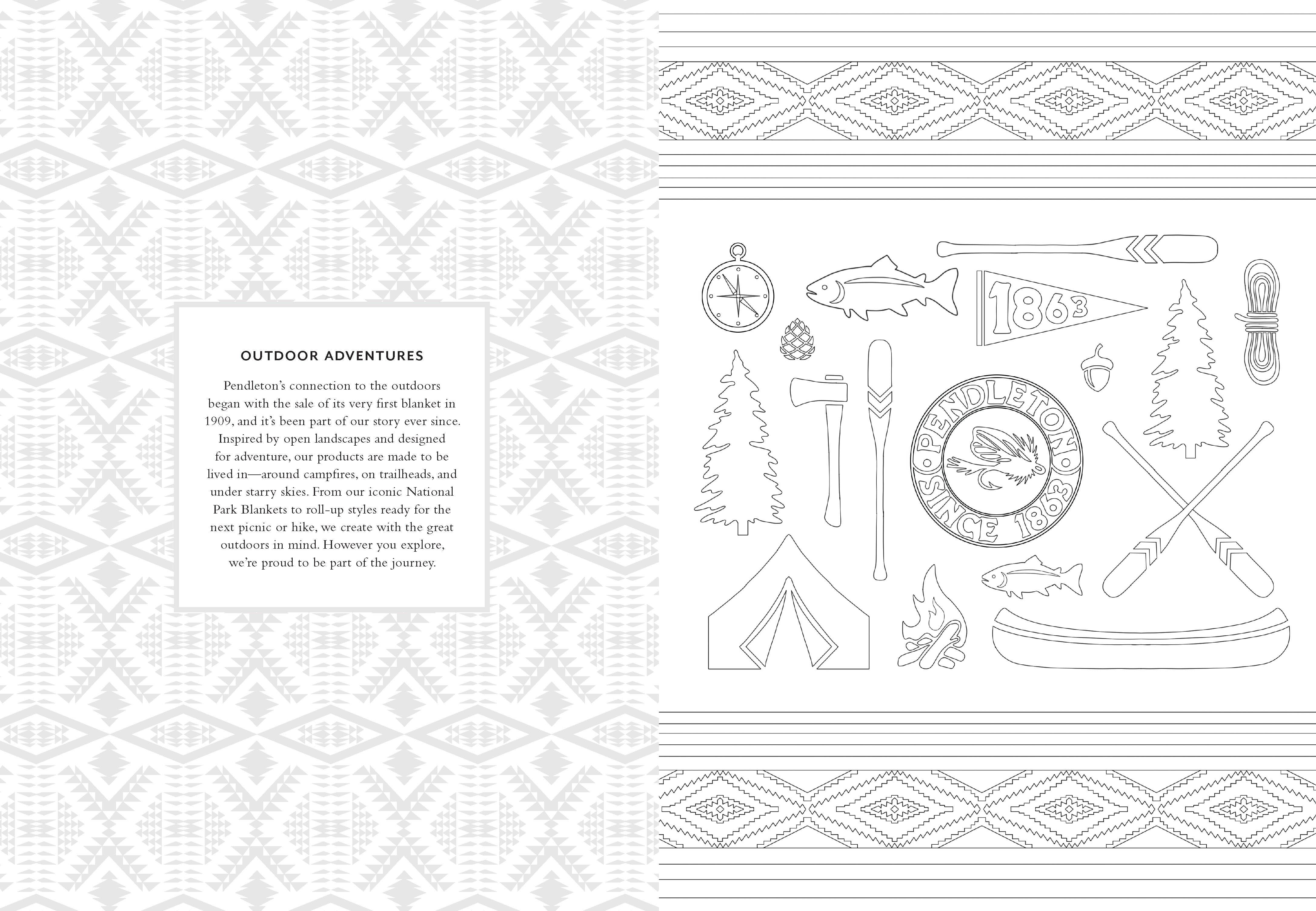 Pendleton Coloring Book