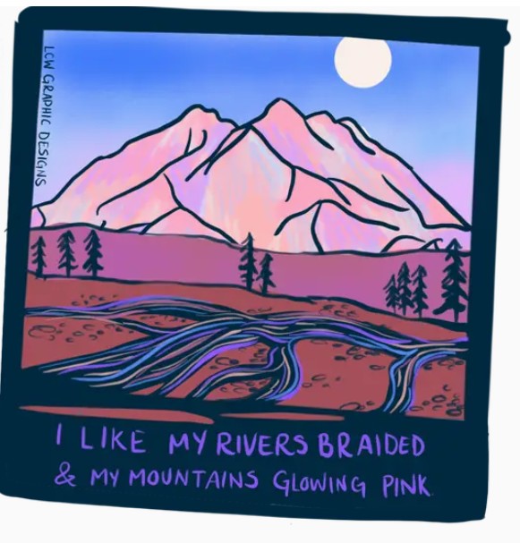 LCW Alaskan Graphic Stickers