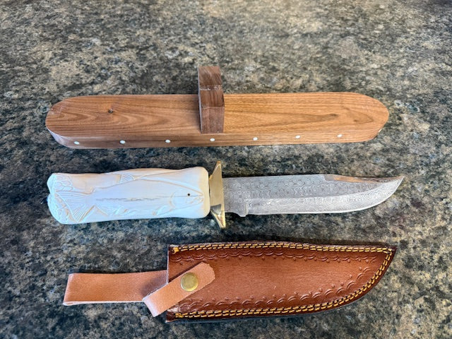Ivory Handle Bowie Knife