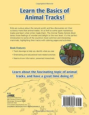 Animal Tracks Activity Book