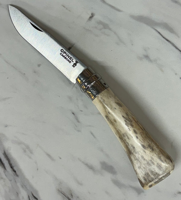 Moose Antler Opinel Pocket Knife