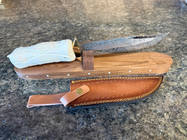 Ivory Handle Bowie Knife