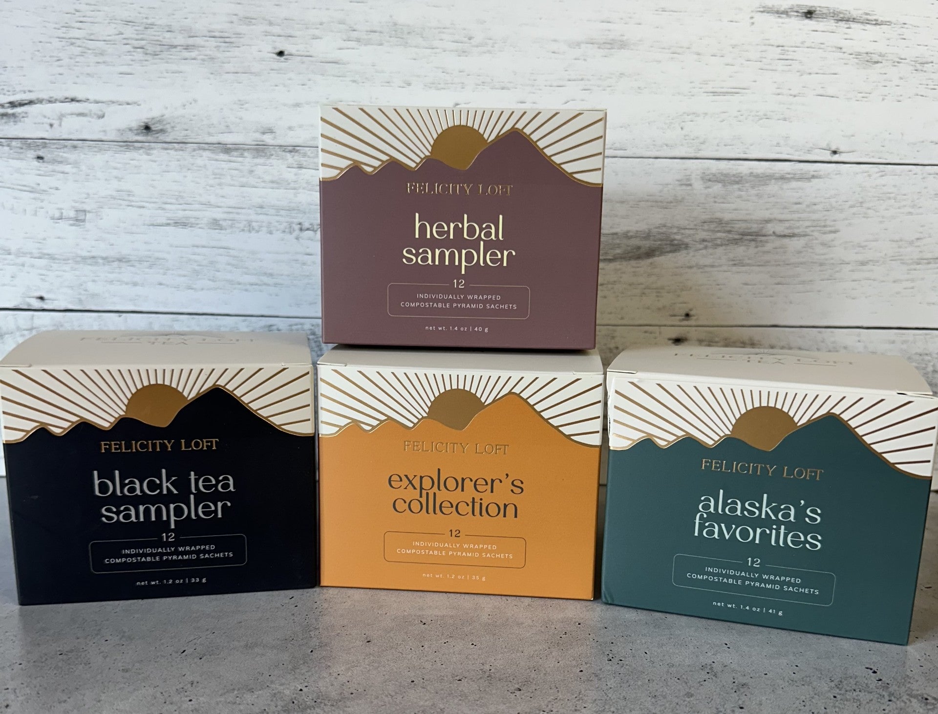 Felicity Loft Tea Sampler Boxes