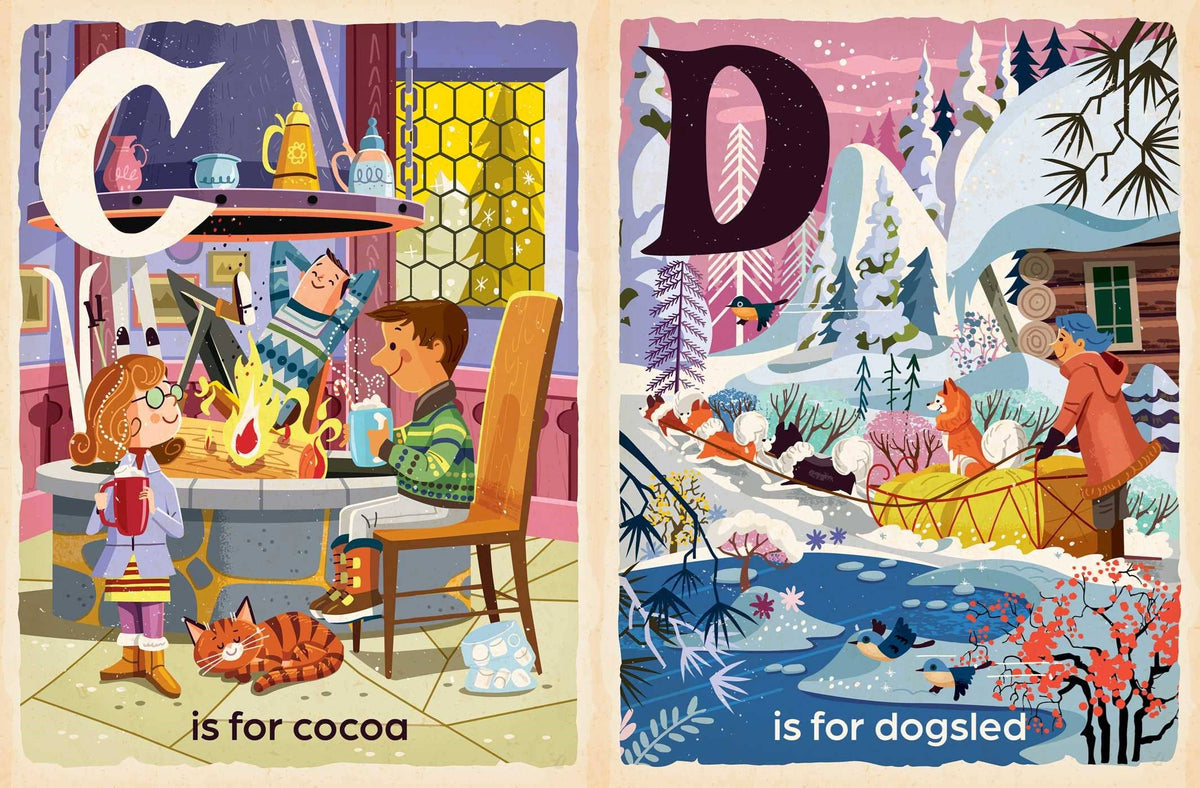 W is for Winter Board Book