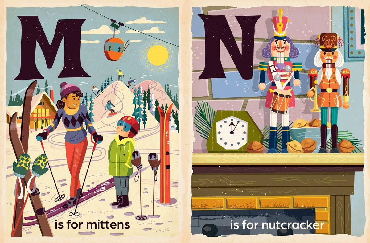 W is for Winter Board Book
