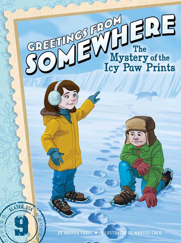 Mystery of the Icy Paw Prints by Harper Paris