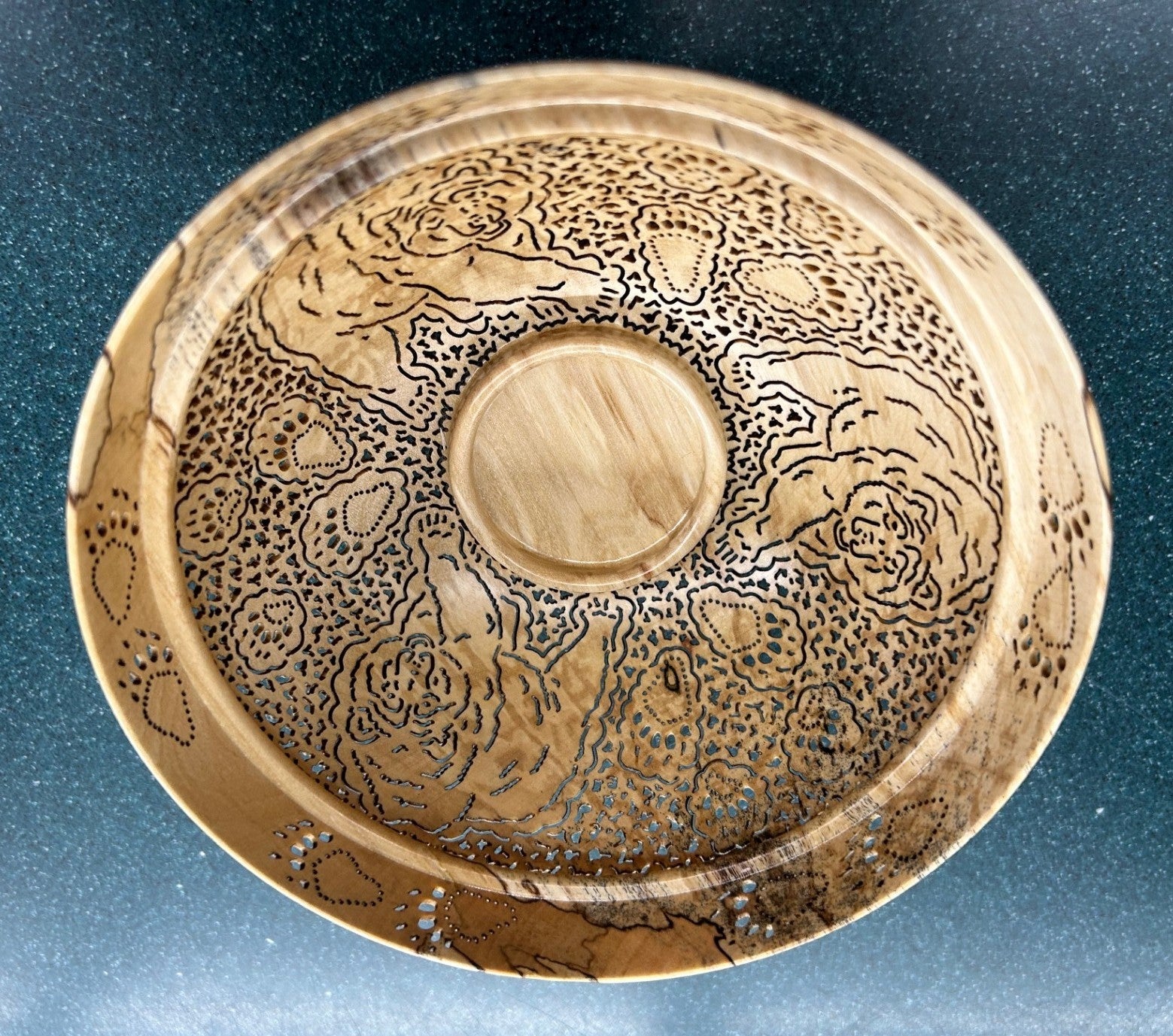 Bookey Carved Wood Bowls