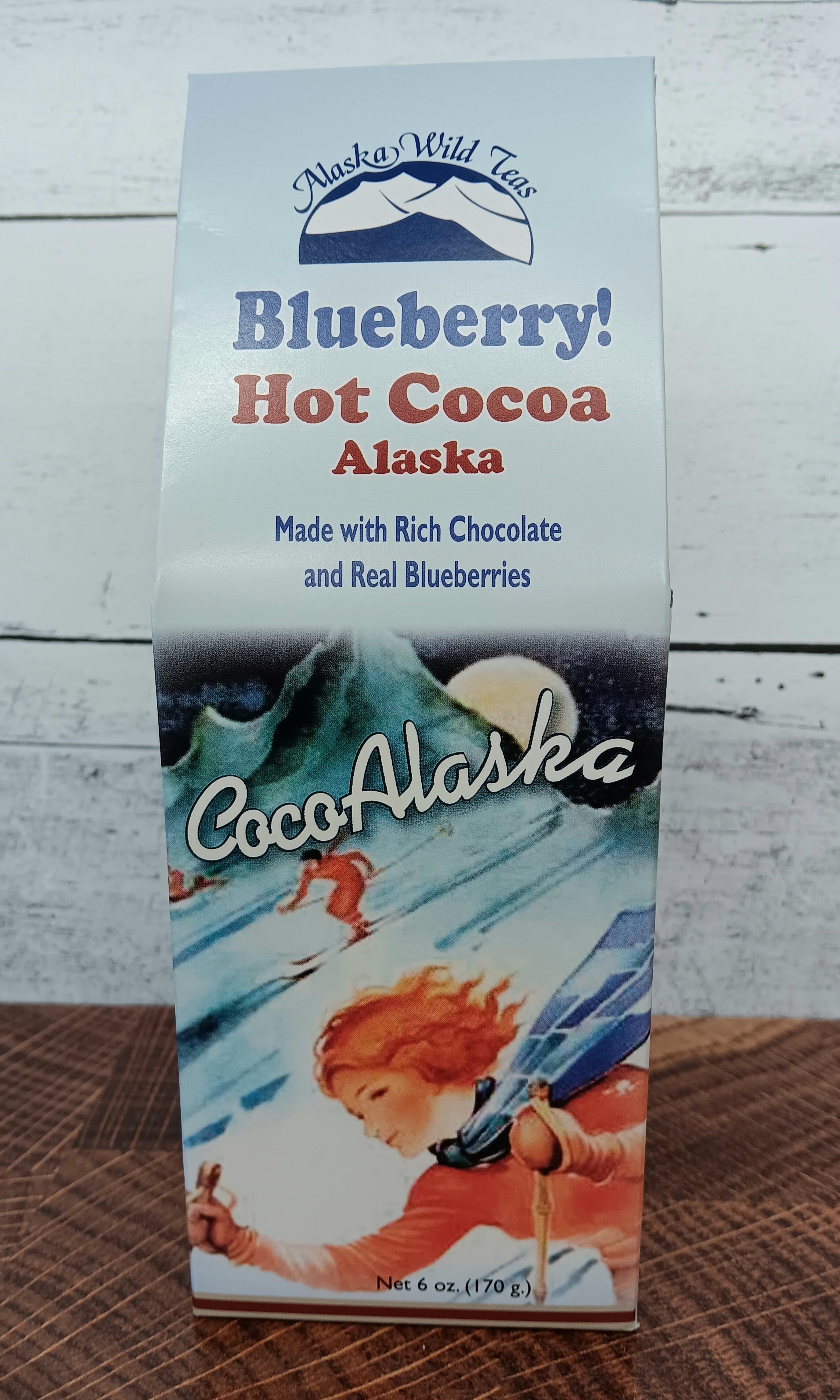 Blueberry & Raspberry Hot Cocoa