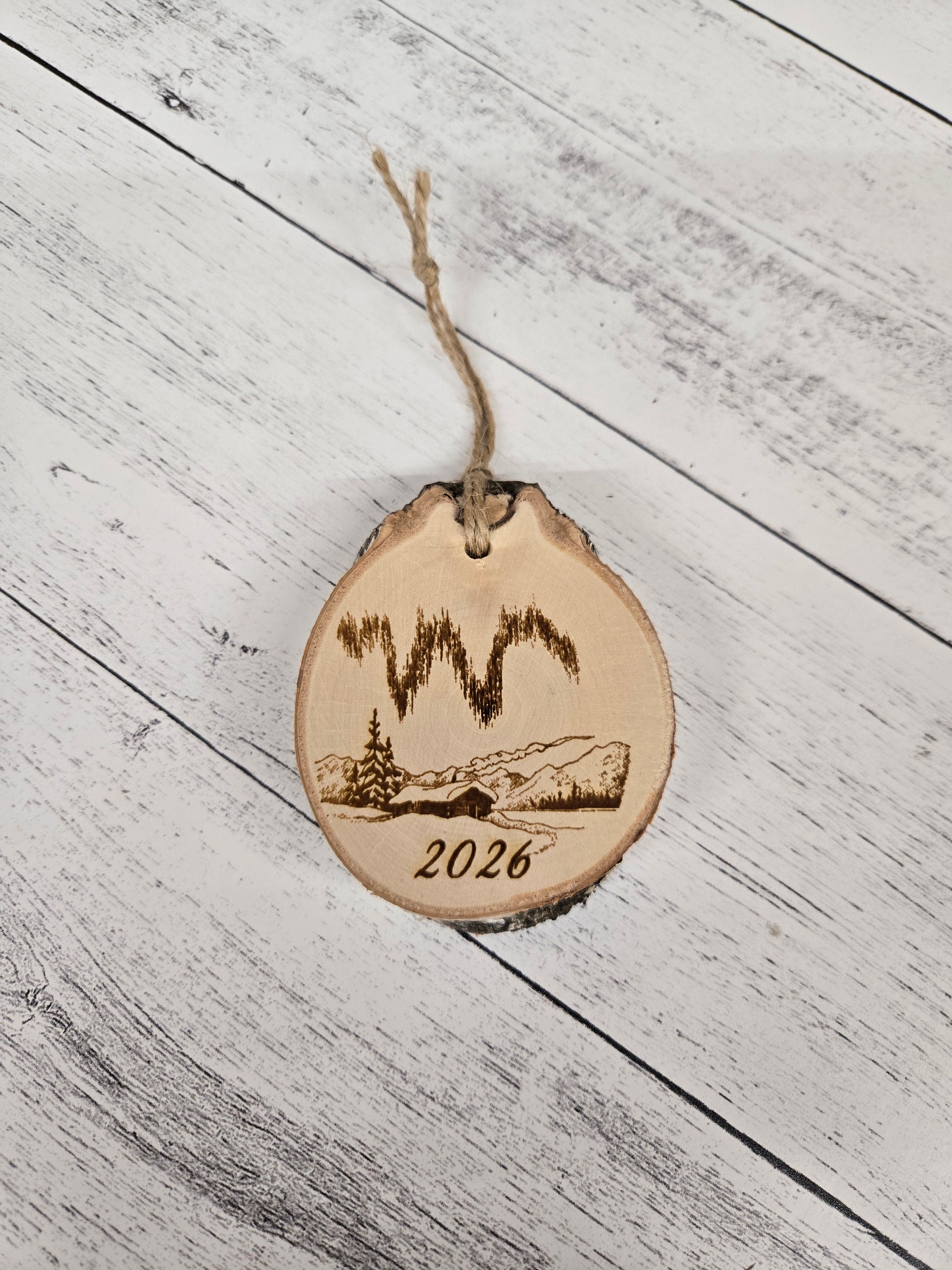 Custom Birch Ornament