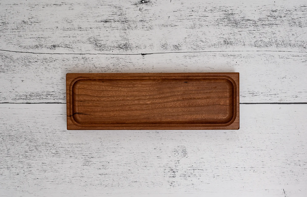 Cherry Wood Butter Dish