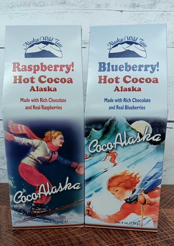 Blueberry & Raspberry Hot Cocoa