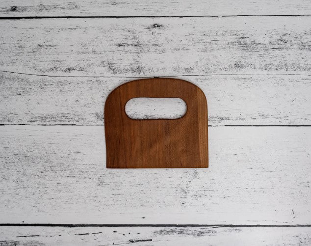 Hand Made Cherry Wood Dough Scraper - Thumbnail 3
