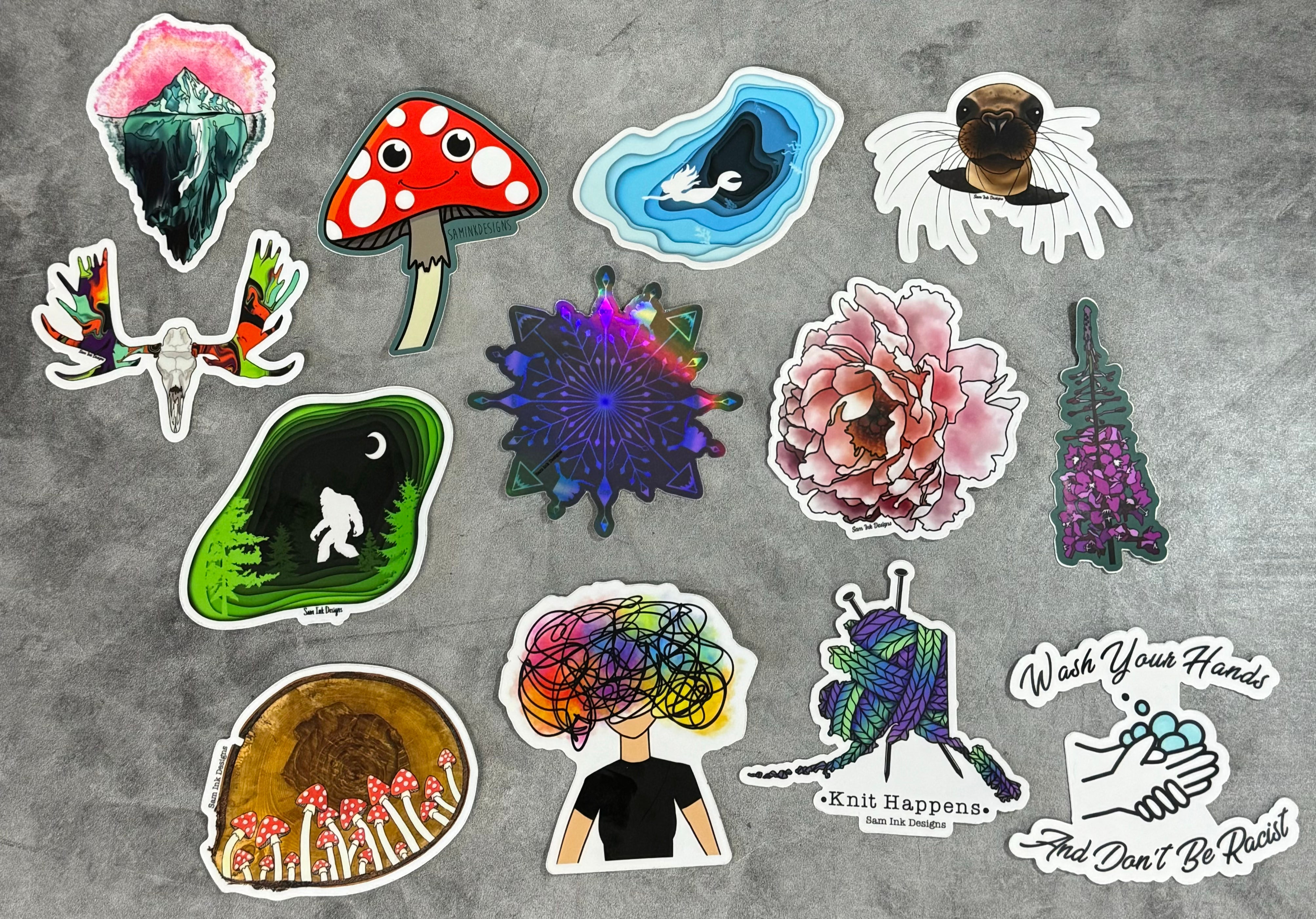 Sam Ink Designs Sticker