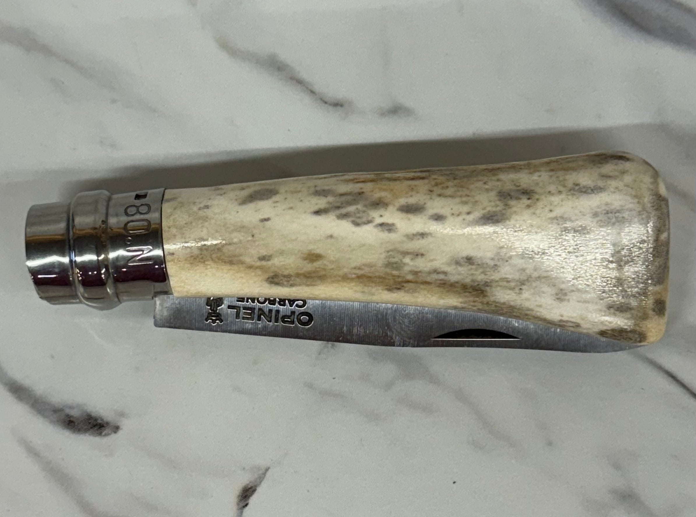 Moose Antler Opinel Pocket Knife