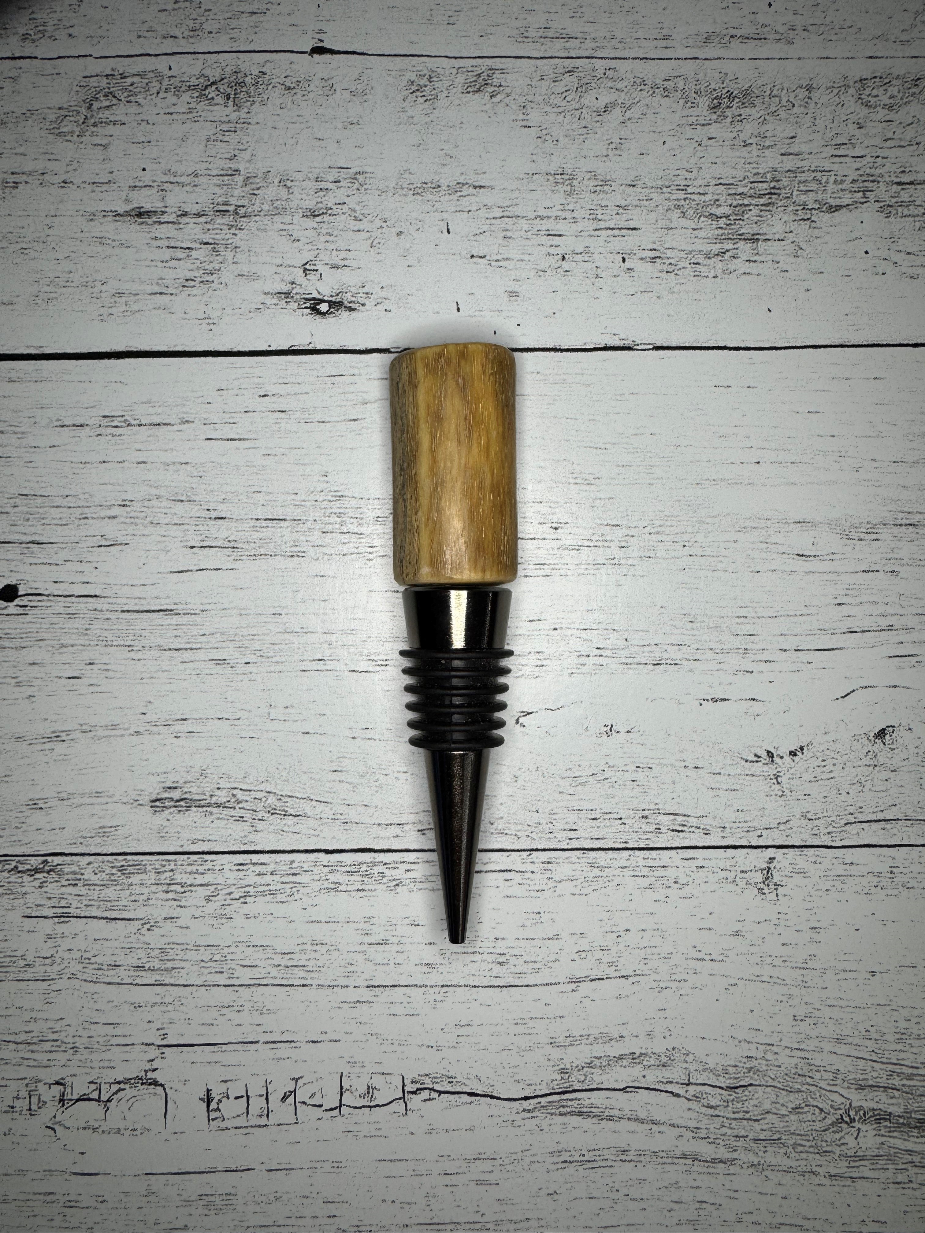 The Whisper of Alaska Antler Bottle Stopper - Thumbnail 3