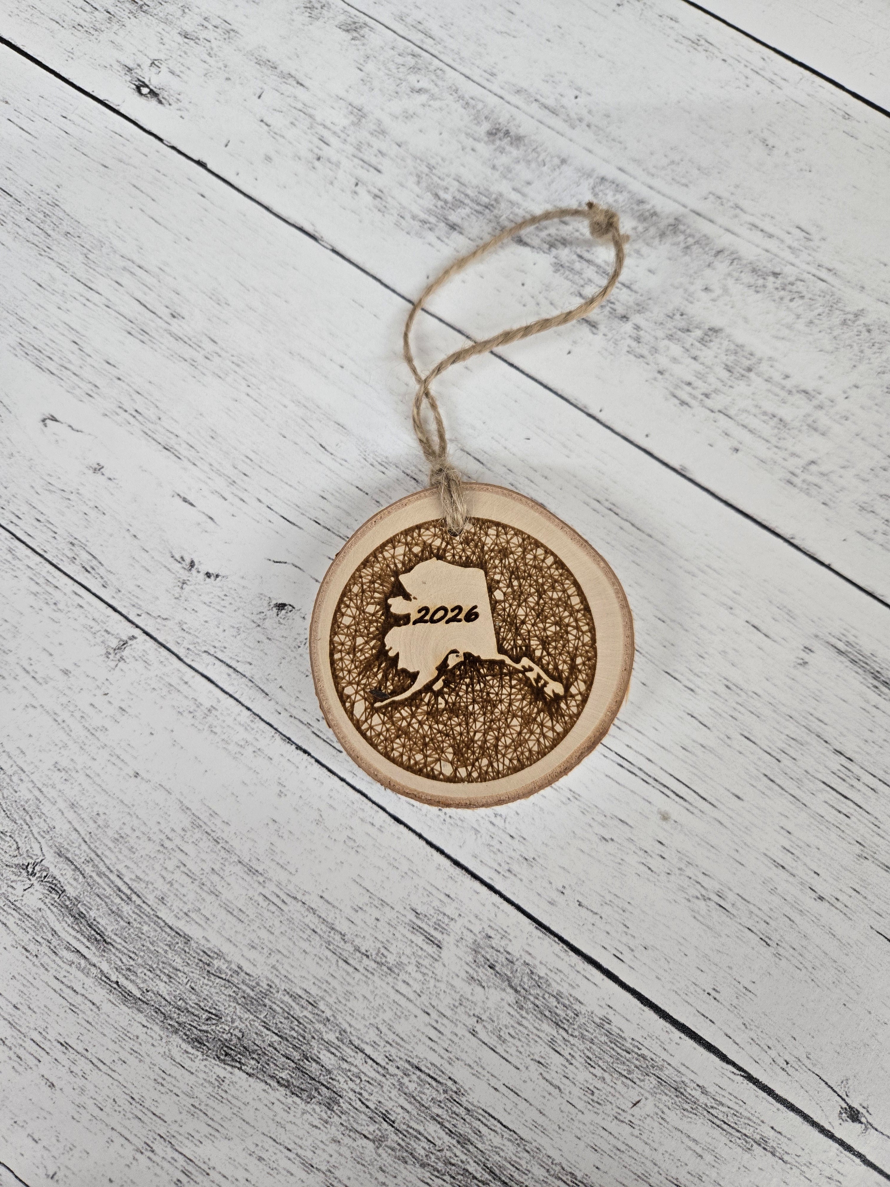 Custom Birch Ornament