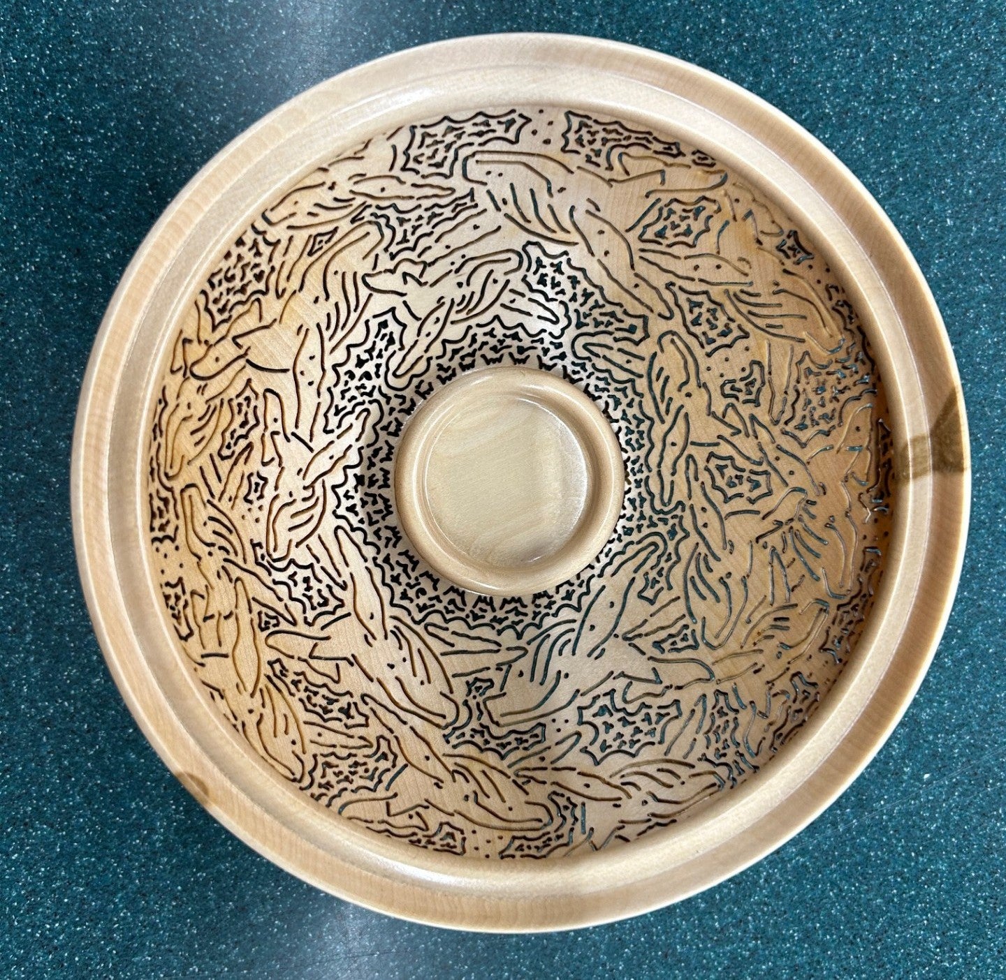 Bookey Carved Wood Bowls