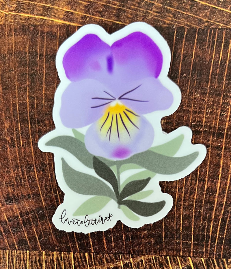 Rooted Lupine Sticker