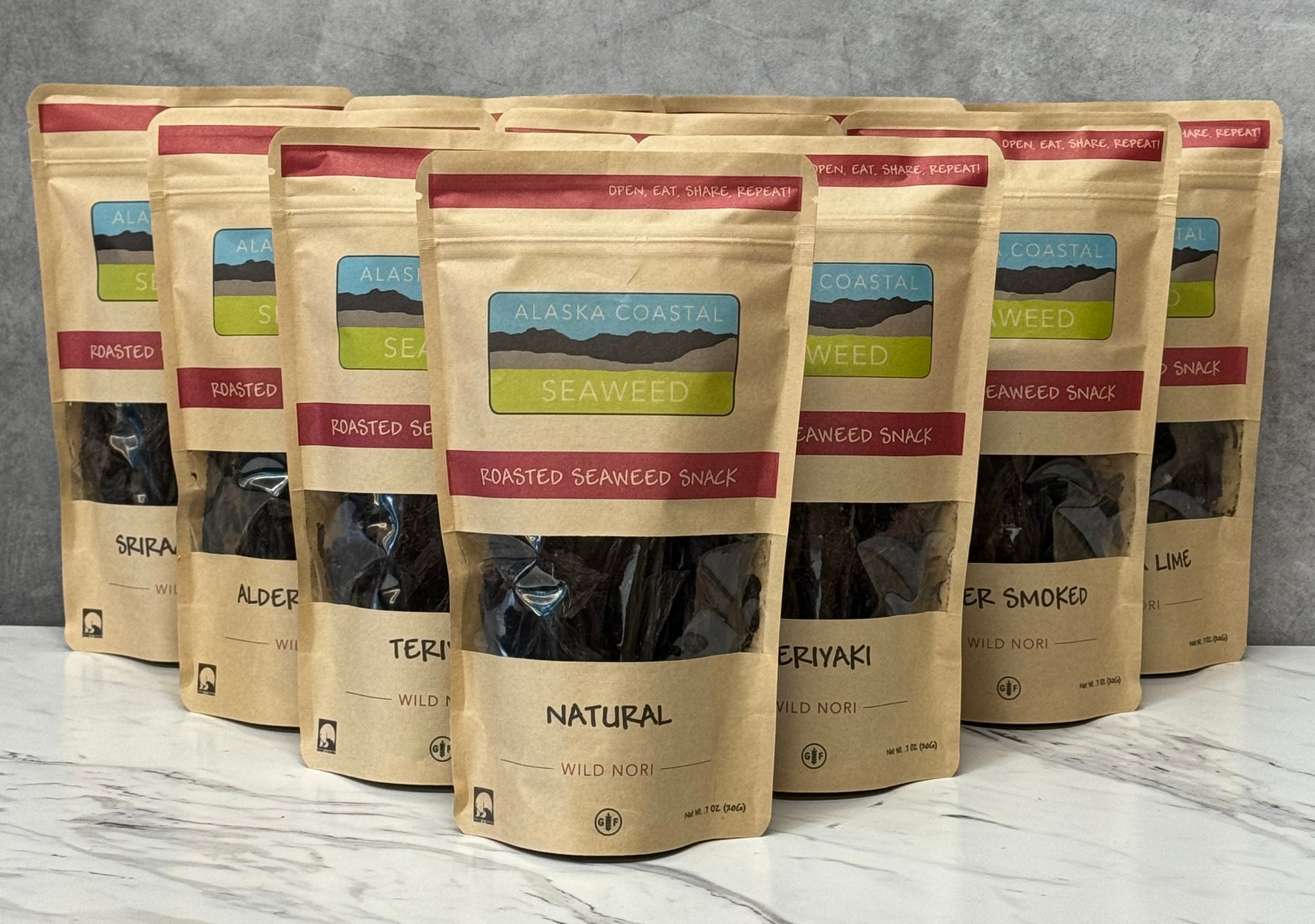 Alaska Coastal Seaweed Snacks