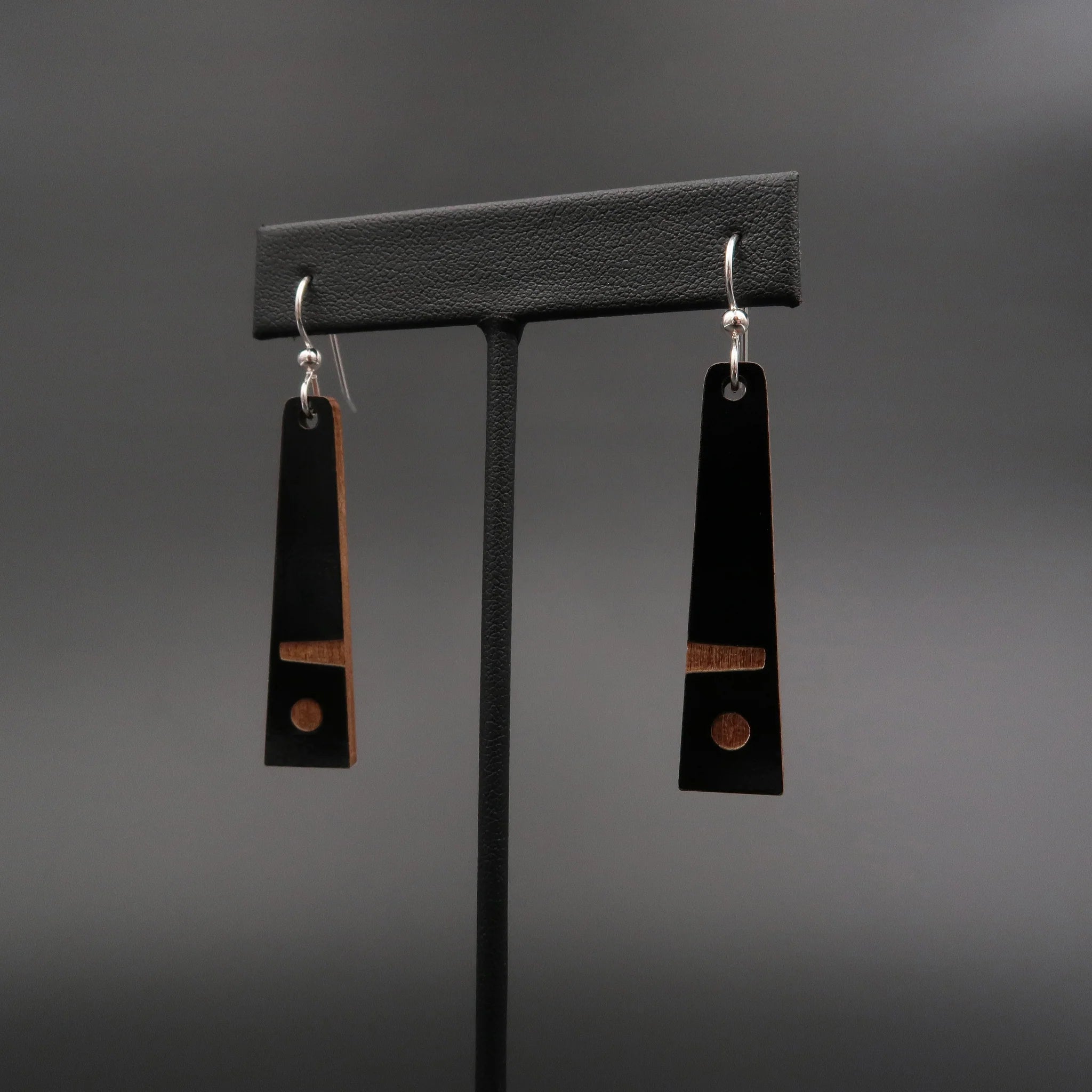 Trickster Wood Earrings