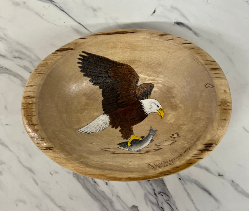 Bald Eagle Art Bowl