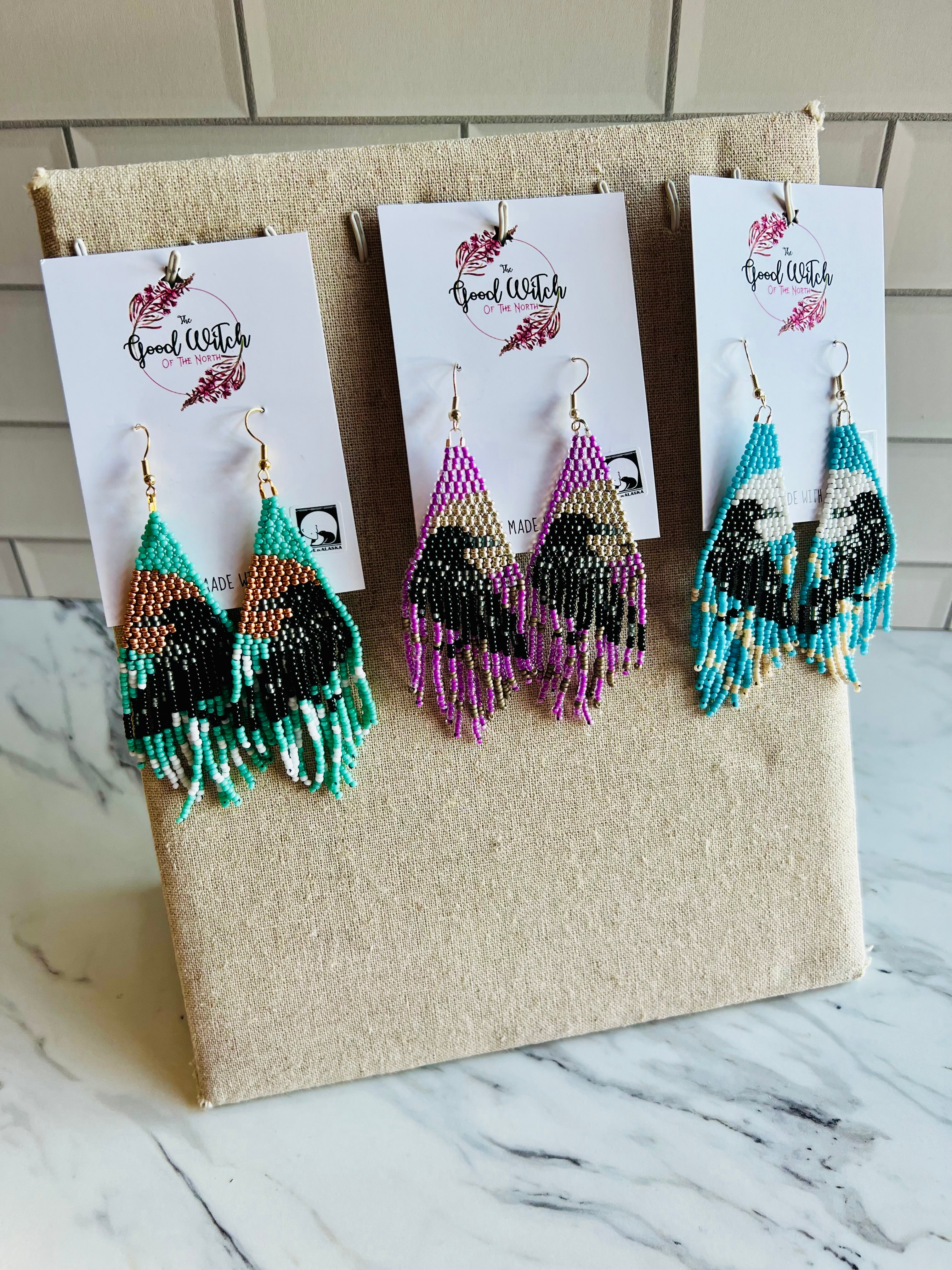 The Good Witch Beaded Earrings