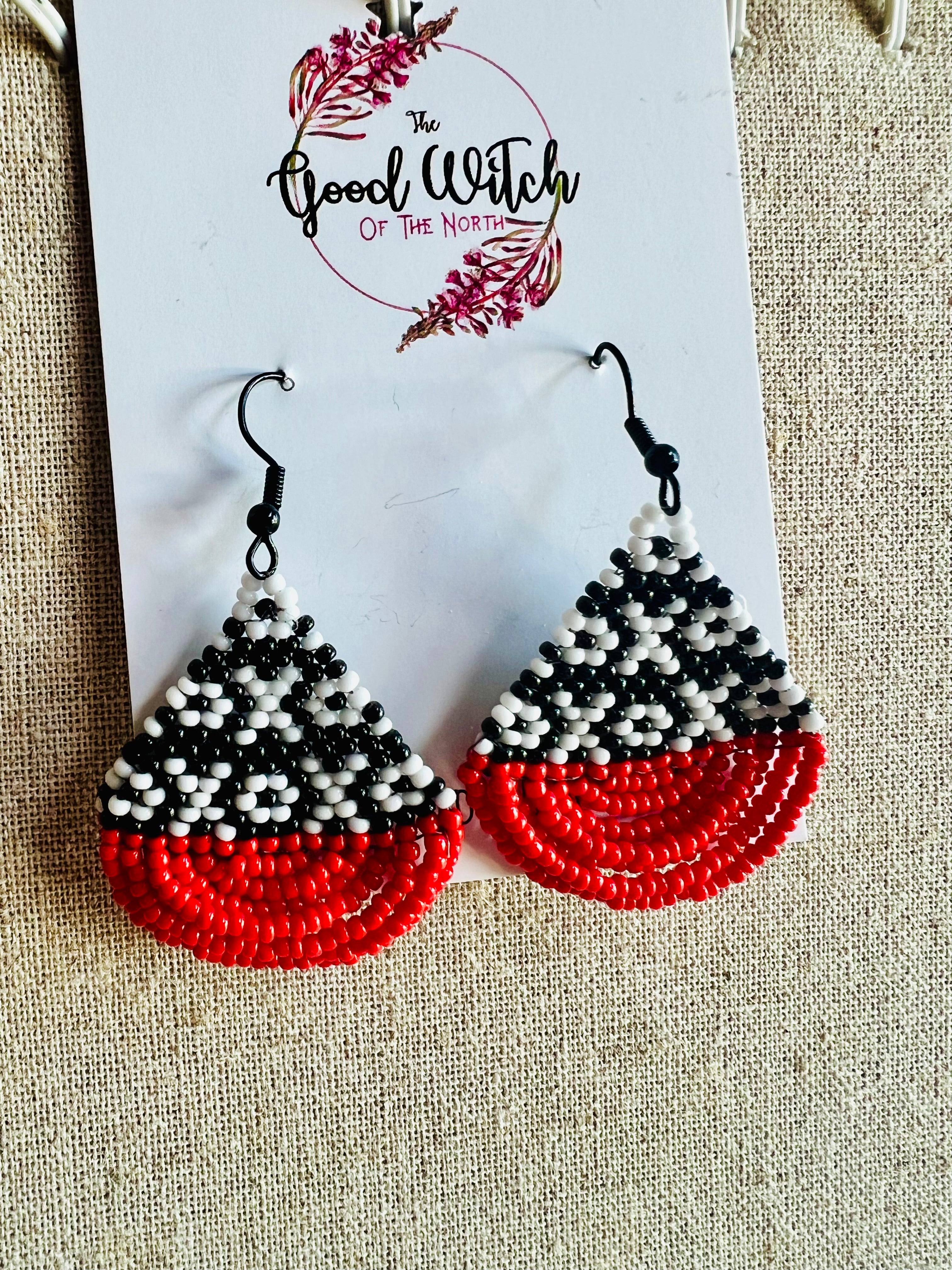 The Good Witch Beaded Earrings