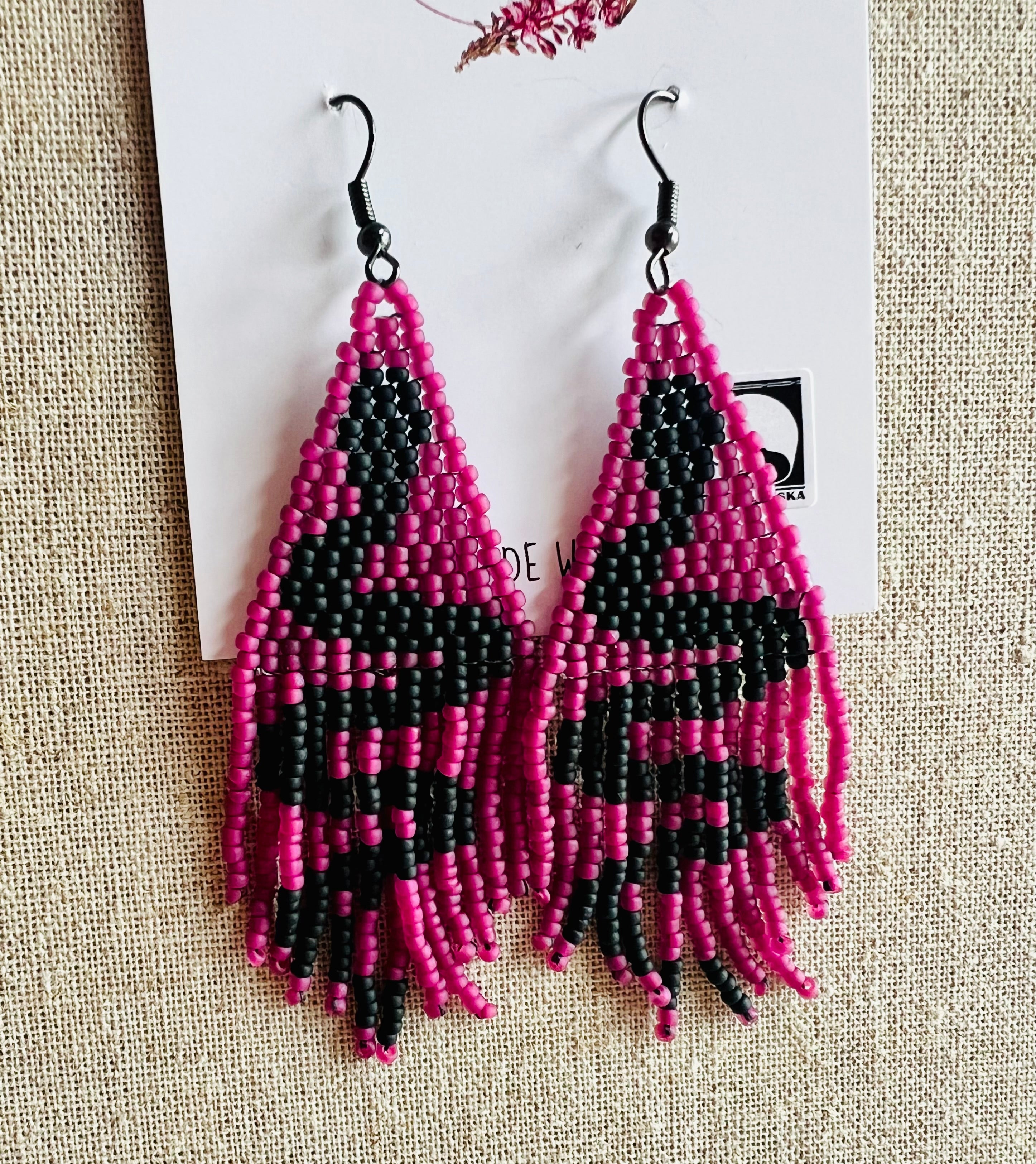 The Good Witch of the North Beaded Earrings