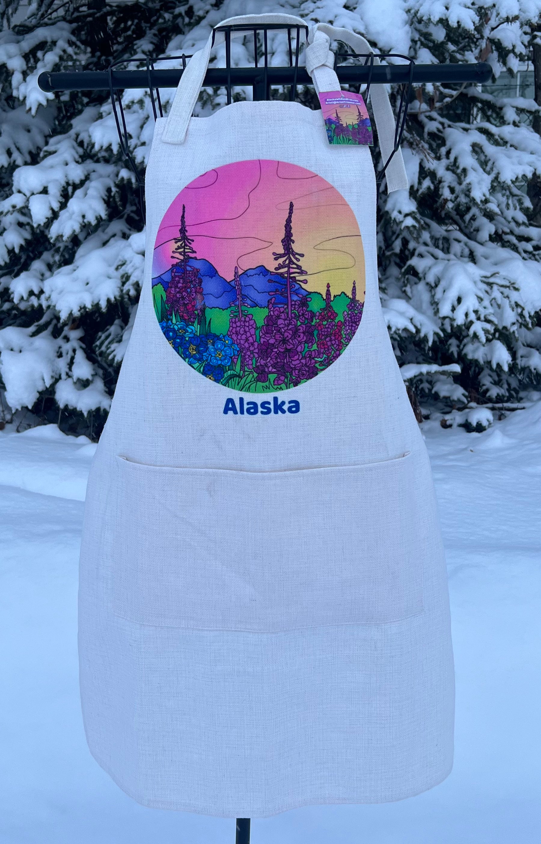 Alaska Wild & Free Apron Alaska Wild & Free Apron