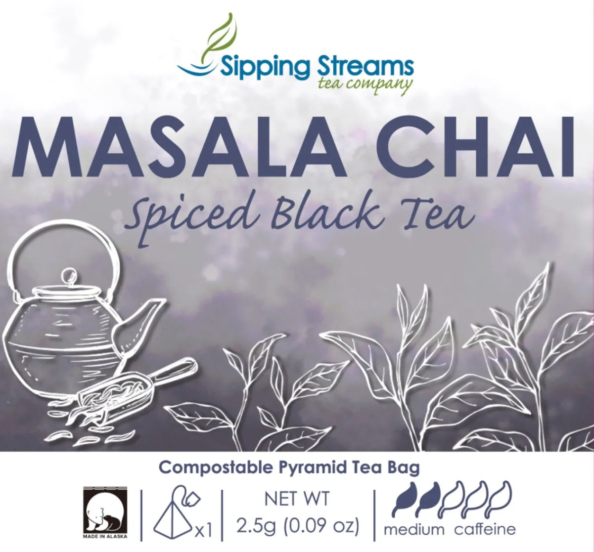 Sipping Streams Individual Tea Sachets