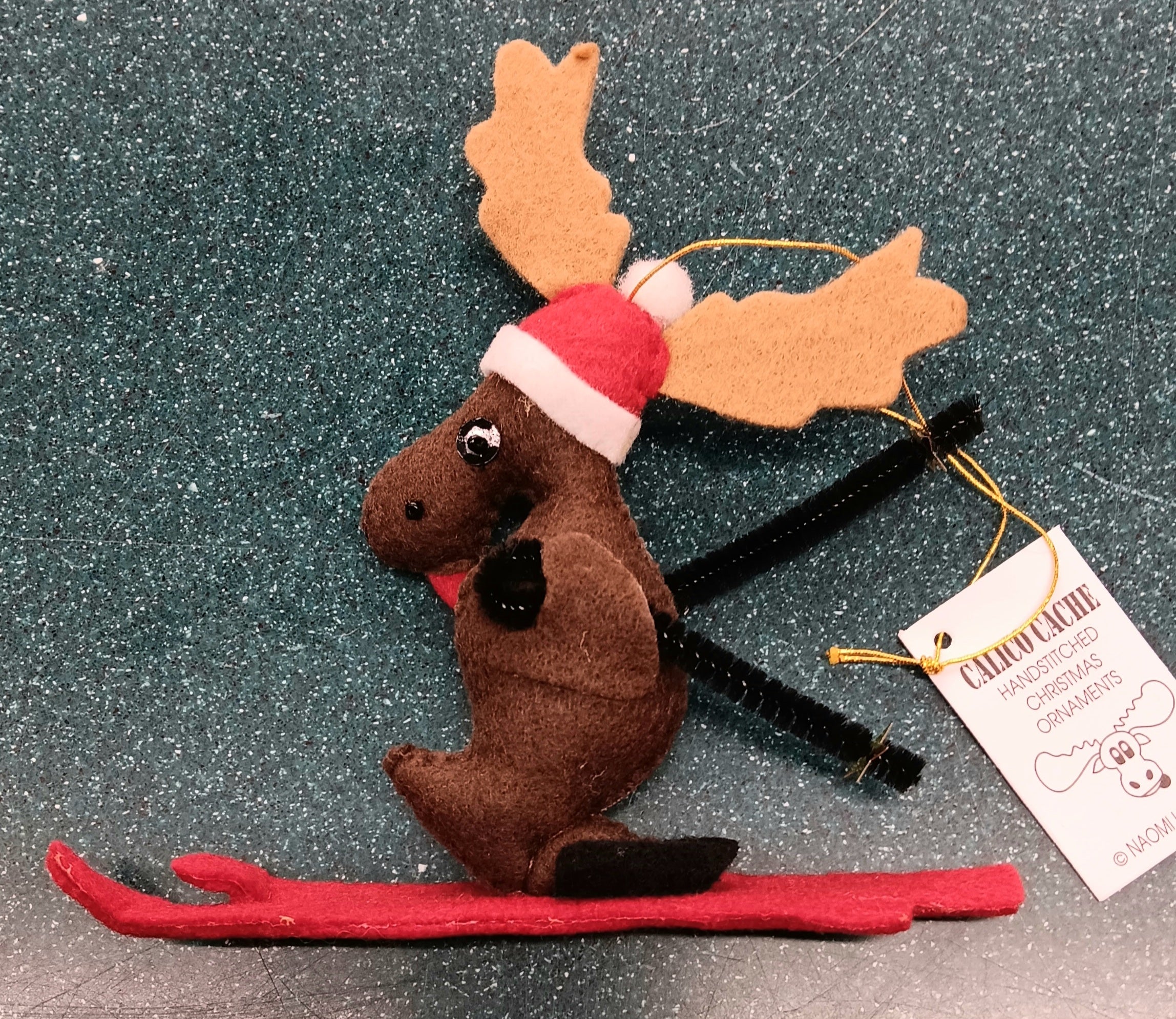 Calico Cache Handstiched Ornaments - Thumbnail 4